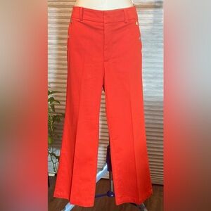 Ann Taylor Factory High Rise Wide Leg Cropped Pants